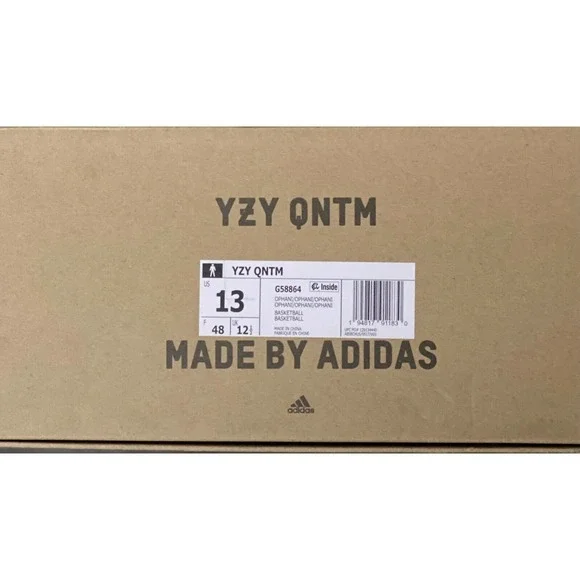 NEW Adidas Yeezy QNTM Teal Blue - Picture 7 of 7